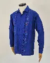 Guayabera Azul Rey Costado.webp