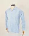 Camisa Guayabera Azul Cielo 