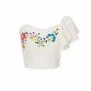 Top María Candelaria Bordado