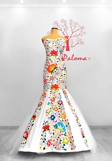 Edén Gala (Telar de Pedal, Blanco)