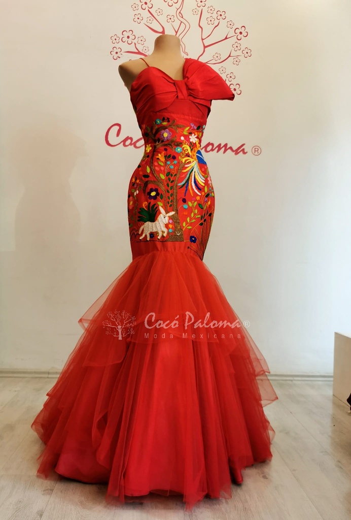 Vestido Clásico Xalitla Gala