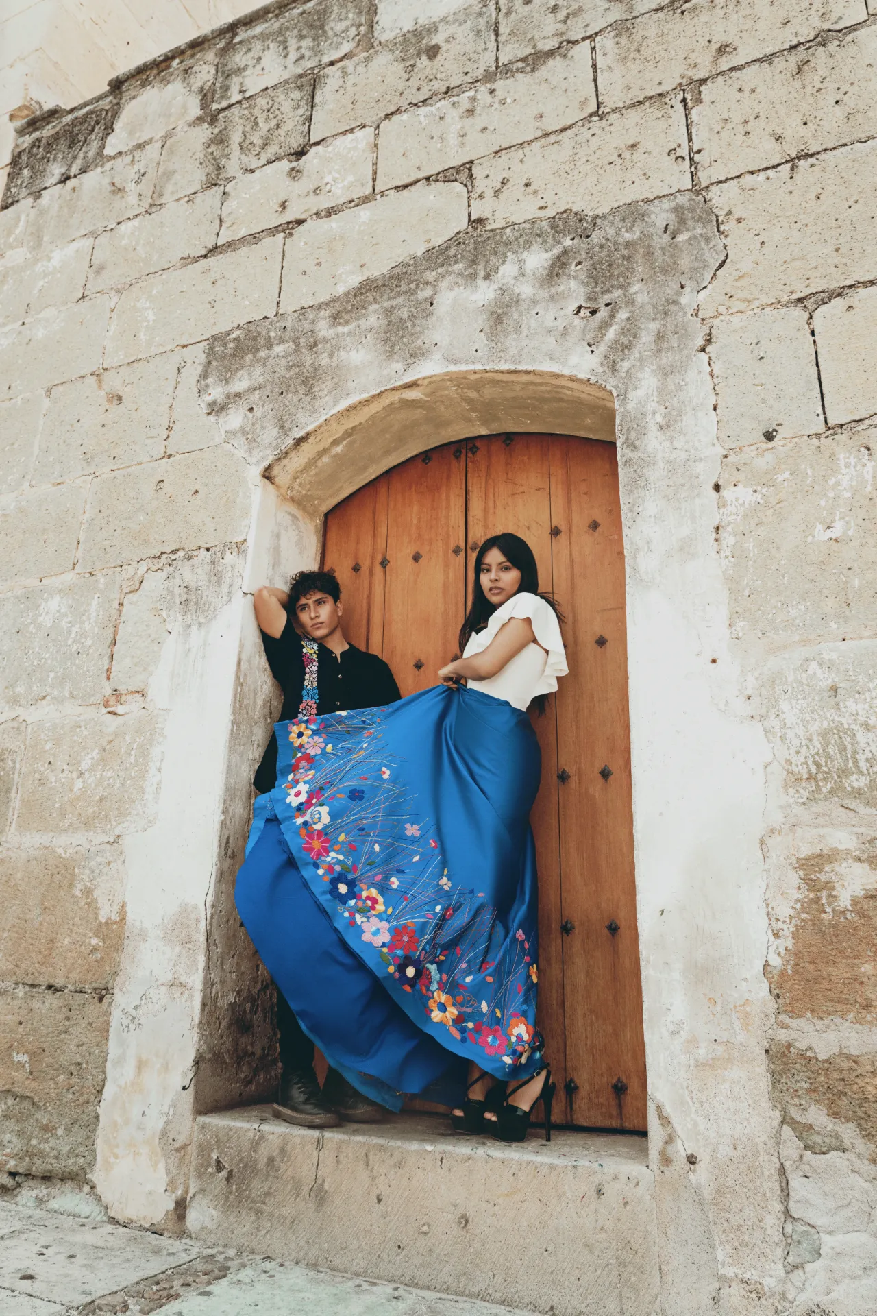 Look de Gala María Candelaria (Raso, Hueso, S)