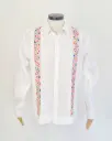 Camisa tipo Guayabera Clásica 02 M/L