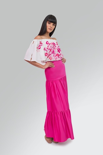 [1CCPFL002B] Falda Campesina Clásica Casual