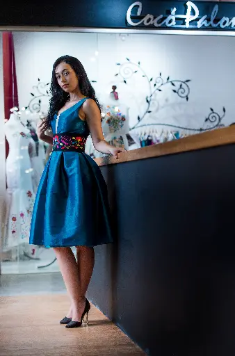 [1CCPVF003] Vestido Denise corto